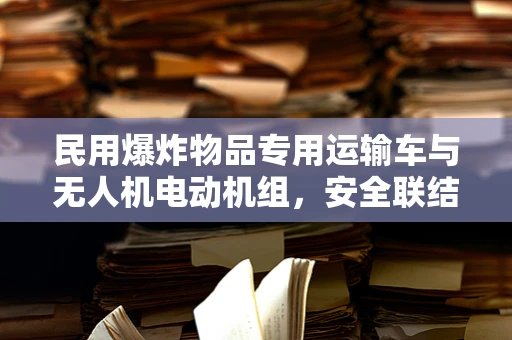 民用爆炸物品专用运输车与无人机电动机组，安全联结的挑战与机遇？