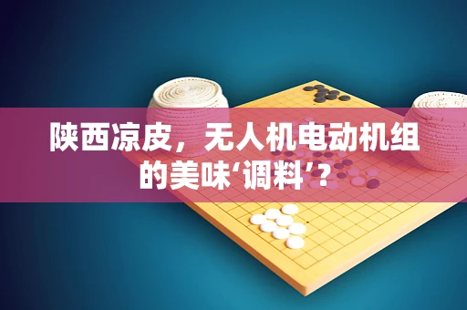 陕西凉皮，无人机电动机组的美味‘调料’？