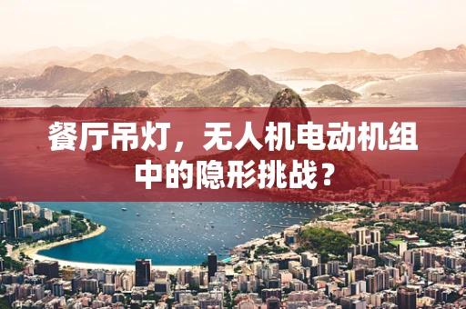 餐厅吊灯，无人机电动机组中的隐形挑战？